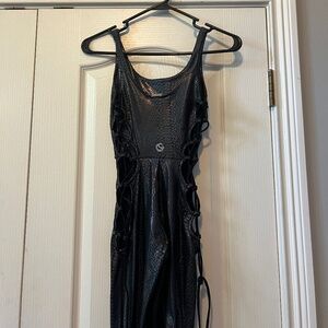 Black Mermaid Jumpsuit